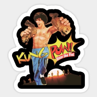 Kung Pow Original Aesthetic Tribute 〶 Sticker